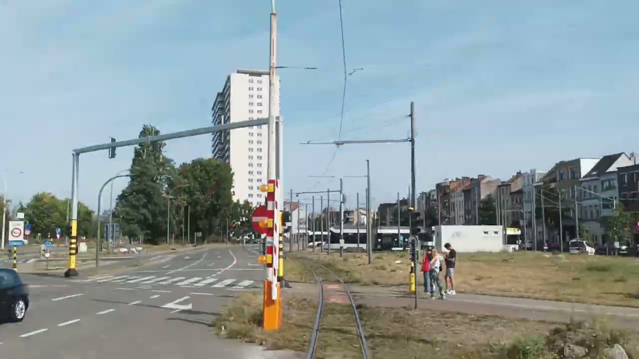 🇧🇪 TRAM ROUTE TIMELAPSE | De Lijn Antwerpen (Antwerp) 4: Borsbeek, Silsburg ➔ Hoboken, Lelieplaats