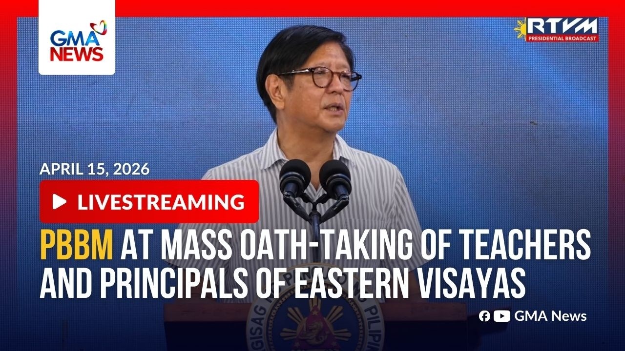 LIVE - PBBM at the mass oath-taking of newly promoted teachers... - Replay | GMA News