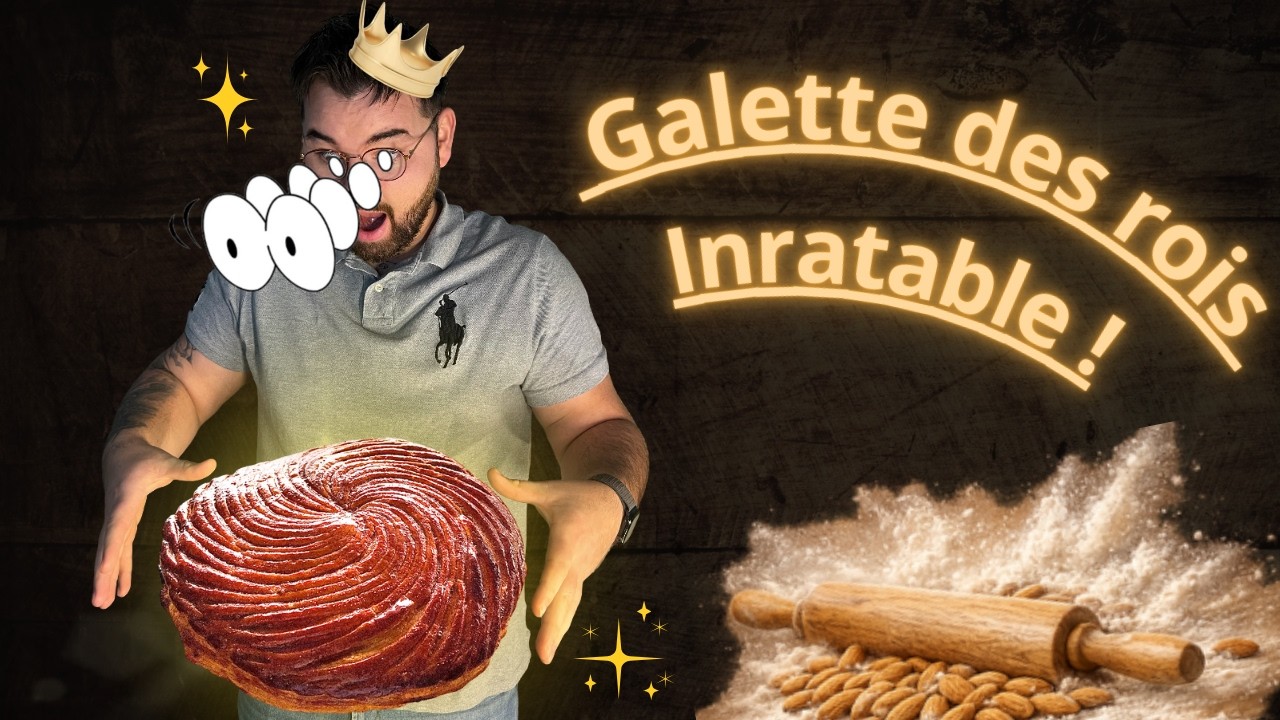 Galette des Rois Frangipane IN-RATABLE ! ( Même ta belle-mère va être jalouse )