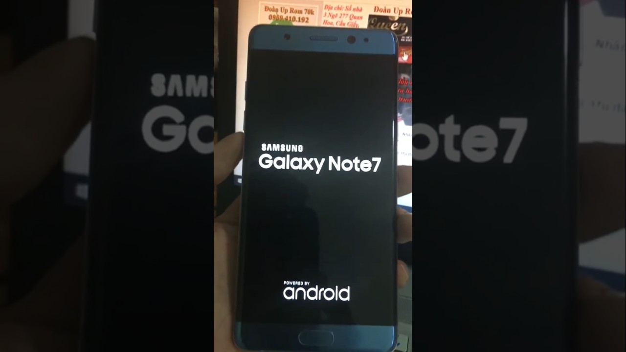 Galaxy Note 7... #Samsung #RIP #Android #Recovery #TWRP #Linux #Ошибка
