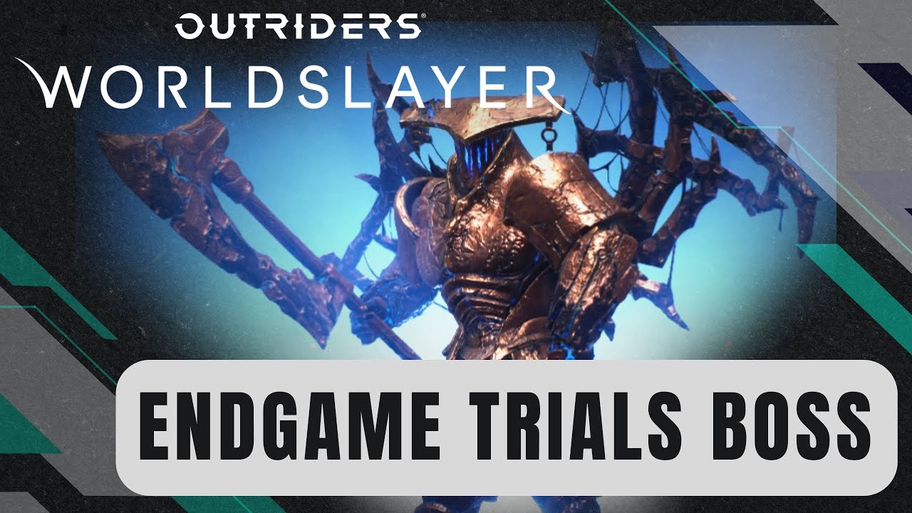 ENDGAME FINAL BOSS - Trials of Tarya Gratar  | Outriders Worldslayer