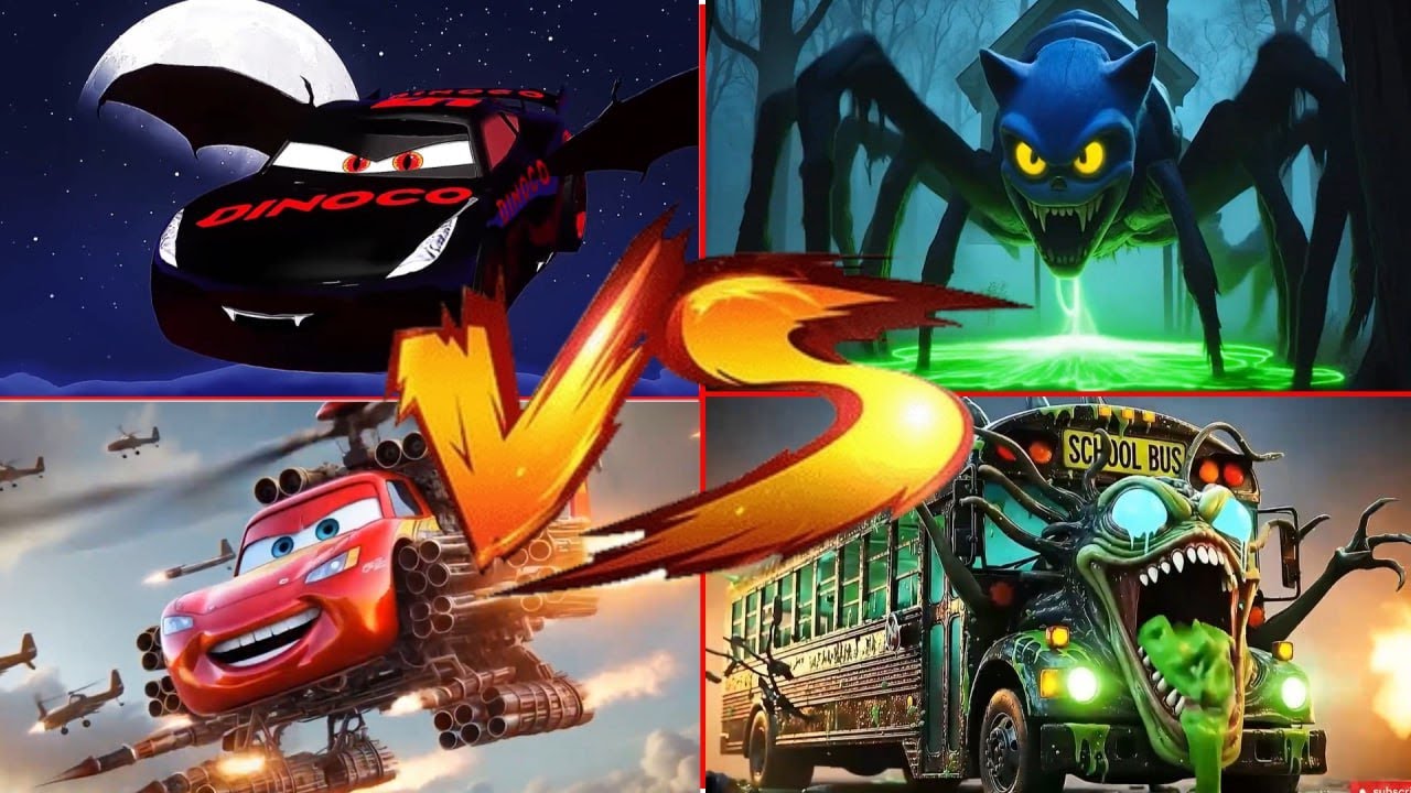 MACK SPIDER VS BRAIN MCQUEEN! 🧠🕷 Ultimate Monster Evolution Battle