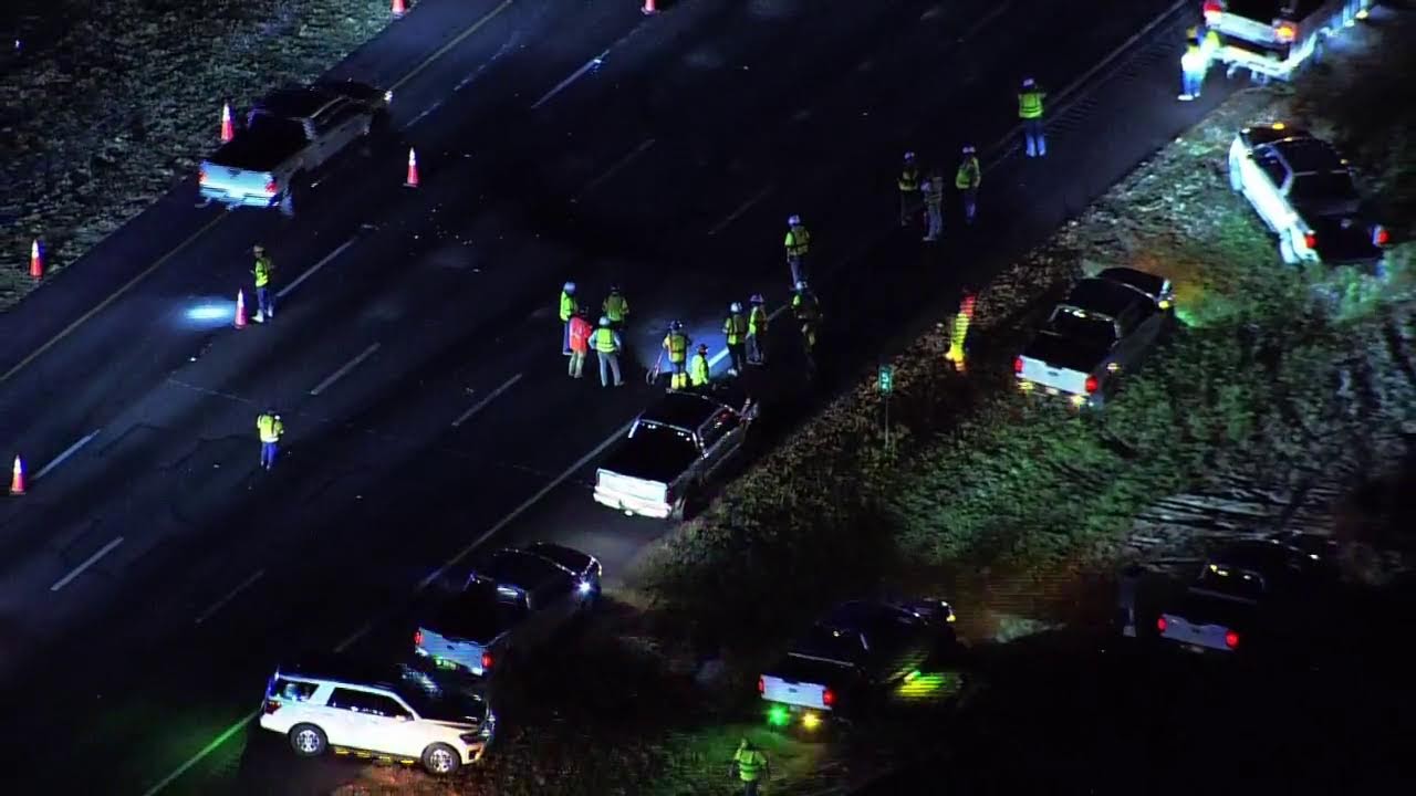 LIVE: Chopper 2 has a live look at depression impacting traffic on I-4 westbound in Polk County