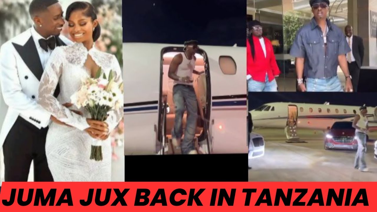 Juma JUX Is Back In Tanzania After Son's Naming Ceremony