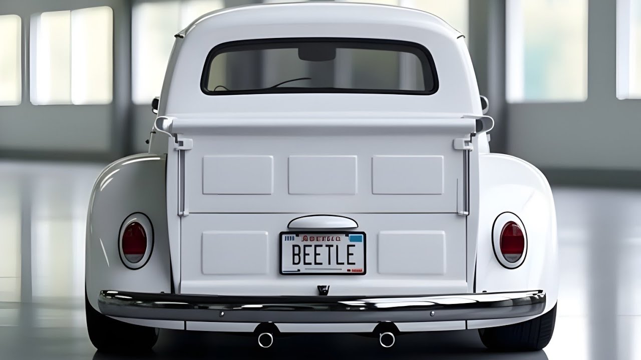 ¿Regresó la Leyenda en Forma de Pickup? 🚨 La Volkswagen Beetle Pickup 2026 lo Cambia TODO