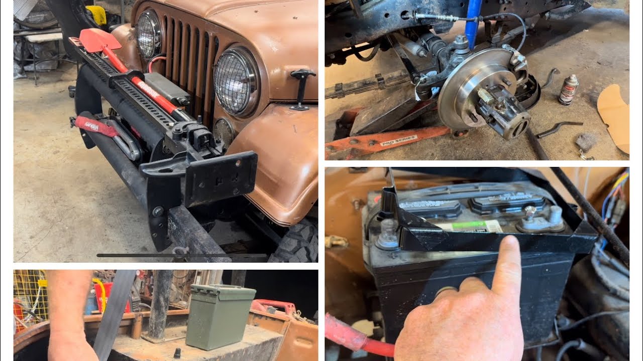 Jeep CJ5 “Punch List!” Getting Ready for the Trip of a Lifetime.