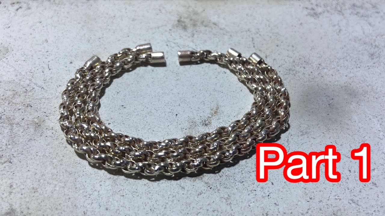 How to a platinum bracelet ❤️🙏🏼//part 1