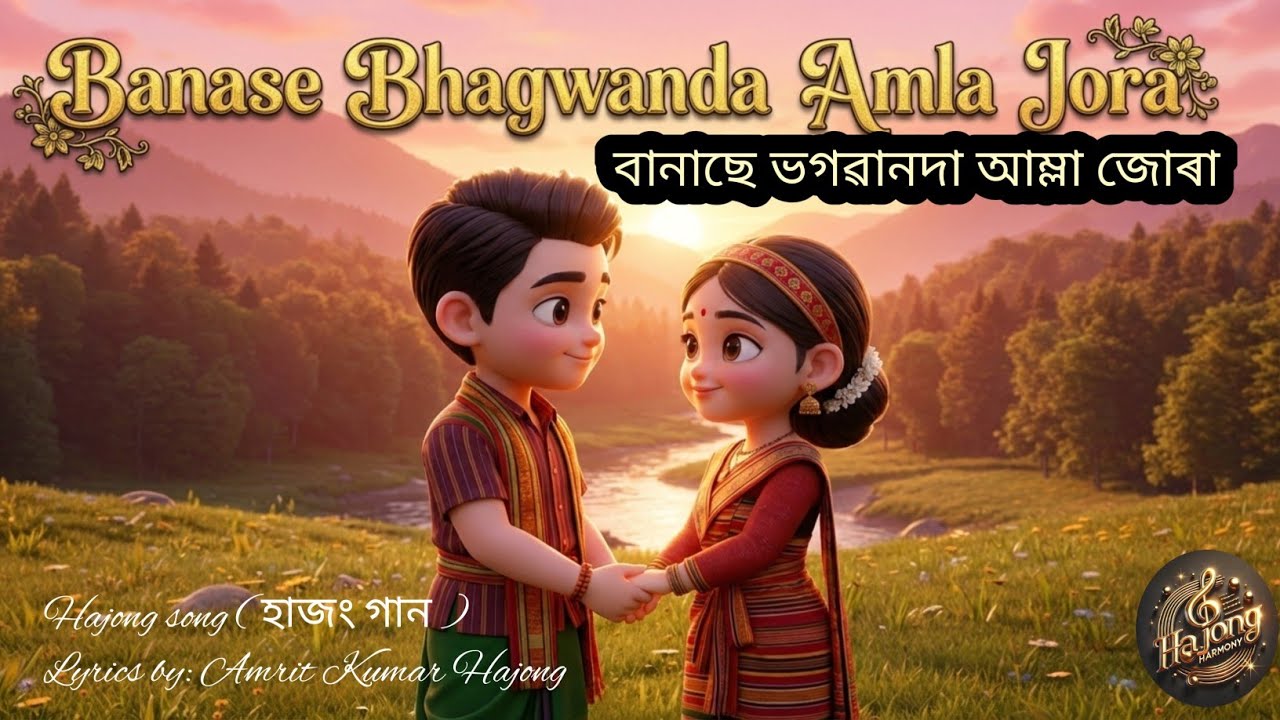 Banase Bhagwanda | বানাছে ভগৱানদা | New Hajong song