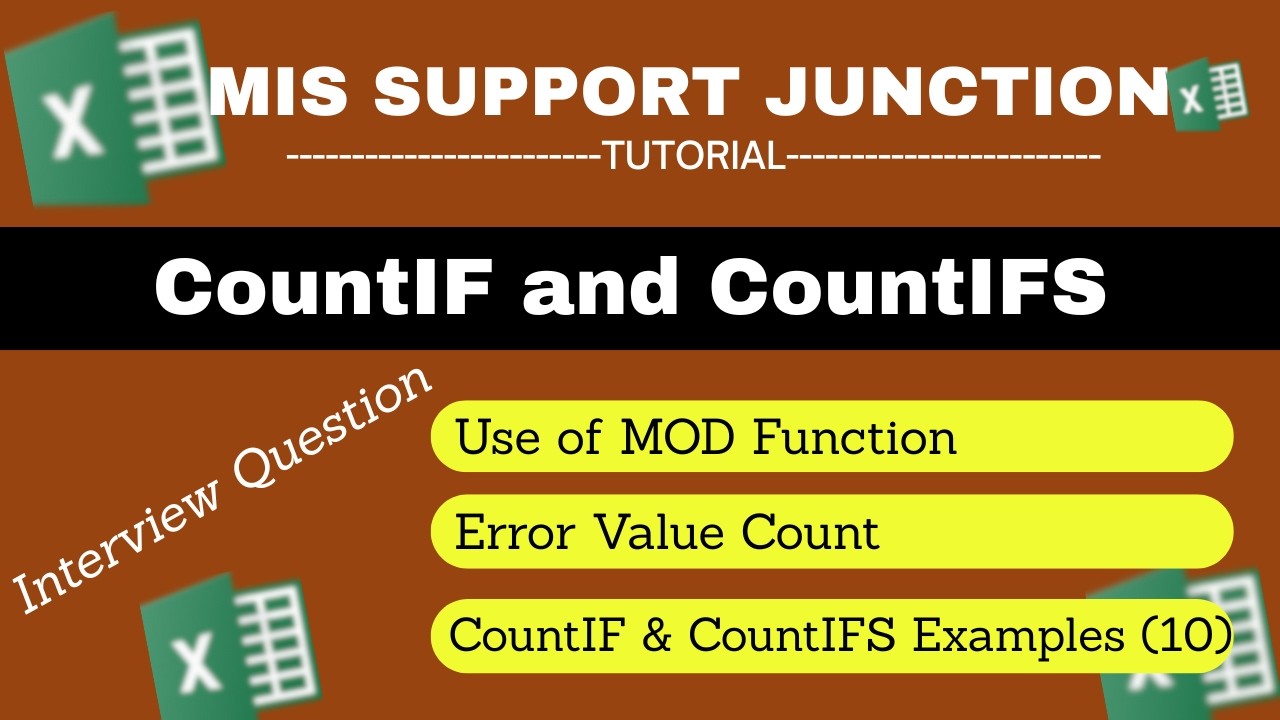 Stop Counting Manually! Master COUNTIF & COUNTIFS for Data Analysis