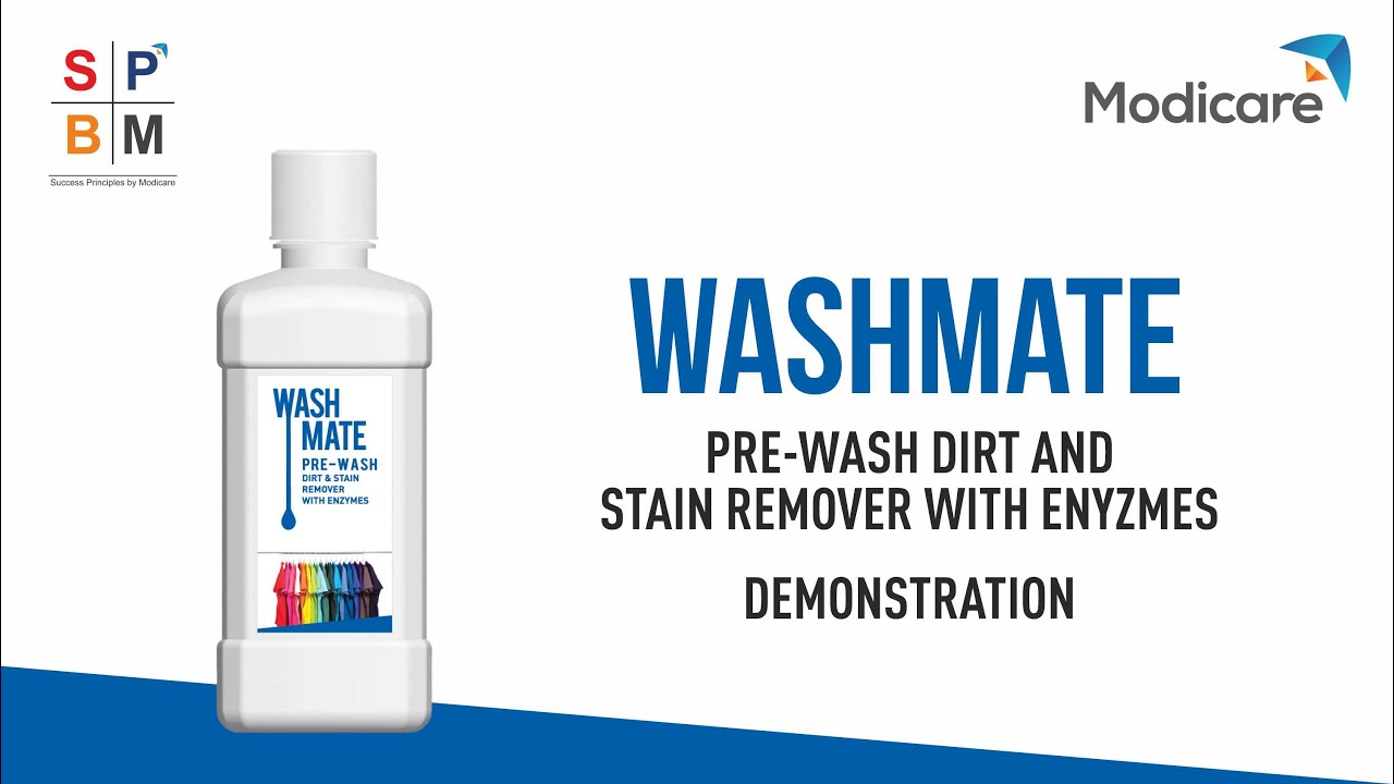 Washmate Prewash: Demonstration