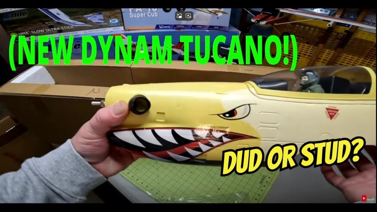 Is This the Ultimate RC Plane? Dynam Tucano! 😲