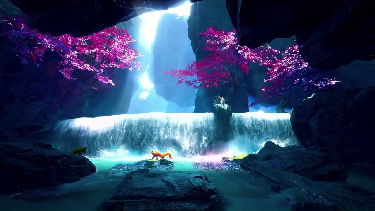 Gentle Lullabies Presents Waterfall Ambient Chill Music-30 minutes- @Gentlelullabies