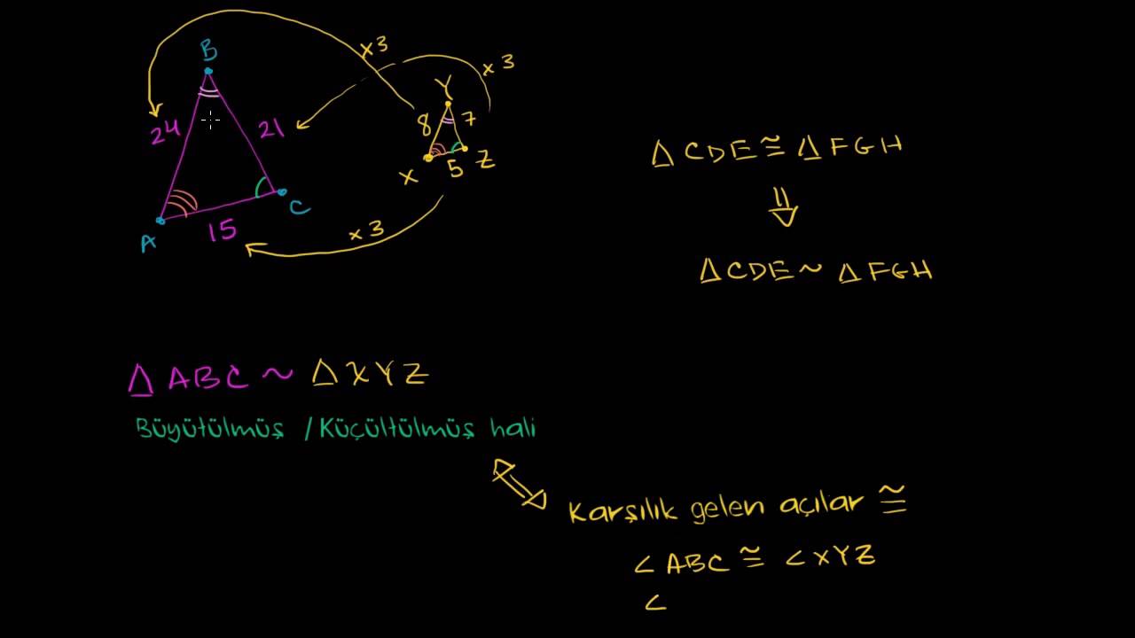 Üçgende Benzerlik (Geometri)