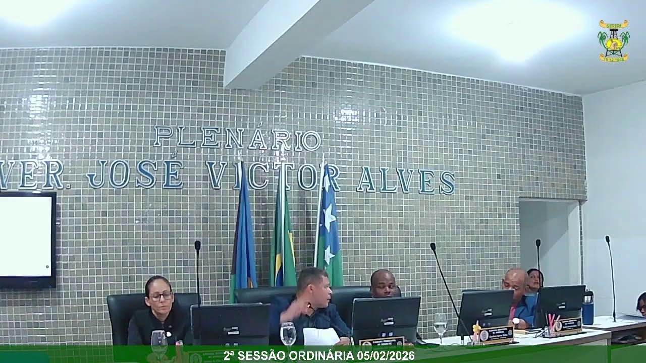 2ª SESSÃO ORDINÁRIA 05/02/2026