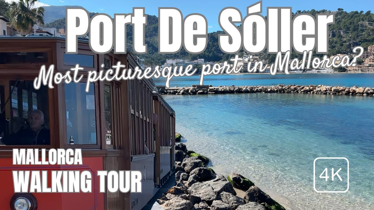 Port de Soller, Mallorca | POV Walking Tour 4K Feb 2025 I Most Picturesque Port in Mallorca?
