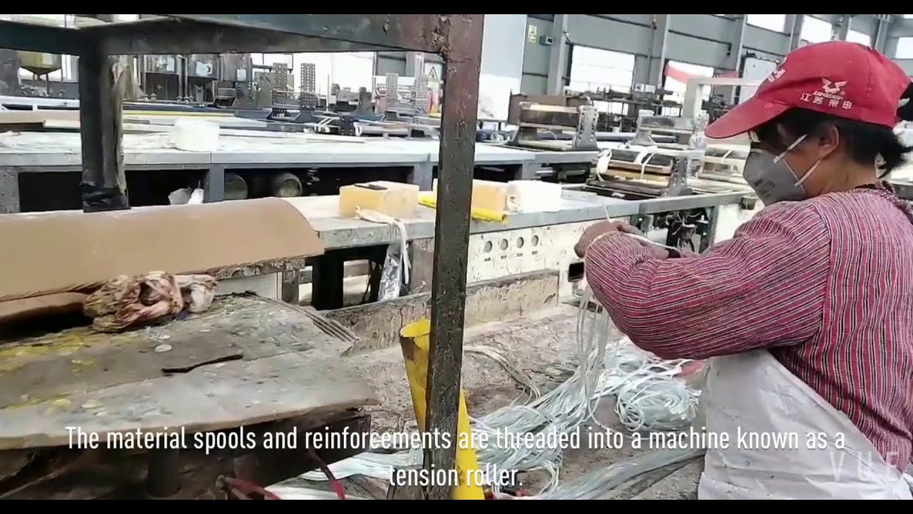 Production Process of FRP Pultruded Grating