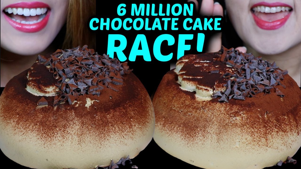 ASMR HUGE CHOCOLATE MOCHA CAKE RACE! 초콜릿 케이크 리얼사운드 먹방 ケーキ केक