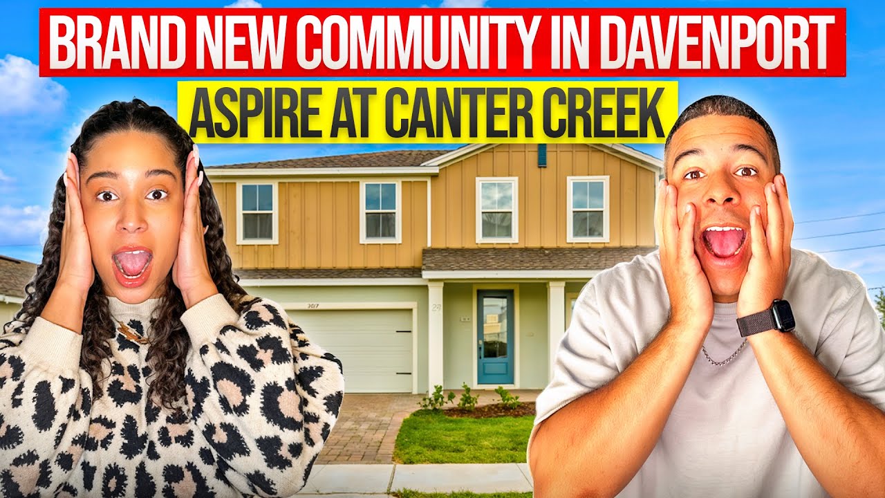 NO CDD - Davenport Florida New Construction Homes You Can Buy in 2026!