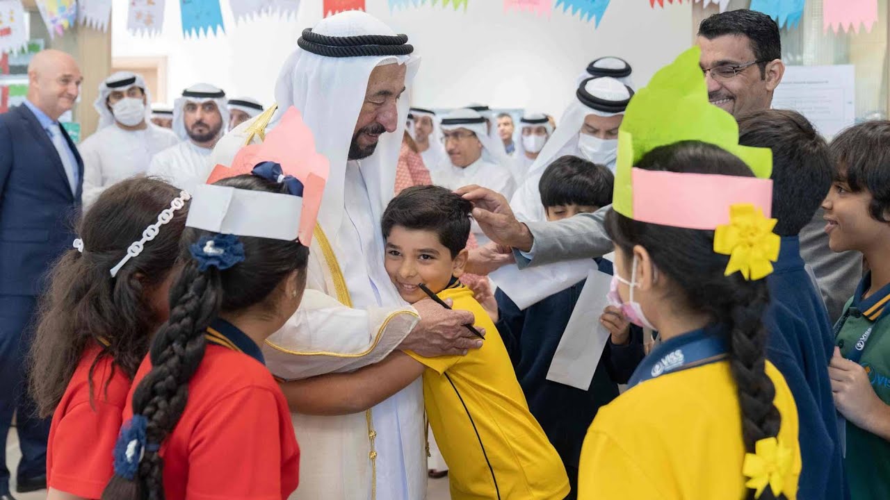 صاحب السمو حاكم الشارقة يفتتح مدرسة فيكتوريا الدولية بكلباء