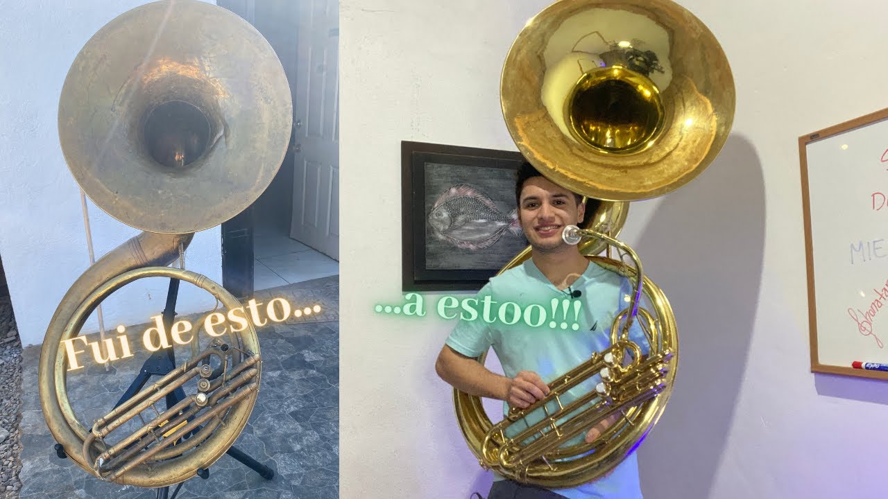 Esta es mi nueva tuba BUNDY JR || Te cuento porque es tan especial y su transformación 📯