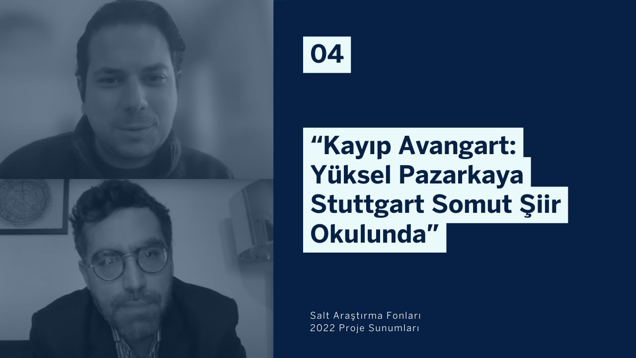 2022 Salt Araştırma Fonları Proje Sunumları: Efe Murat Balıkçıoğlu ve Emirhan Eringen