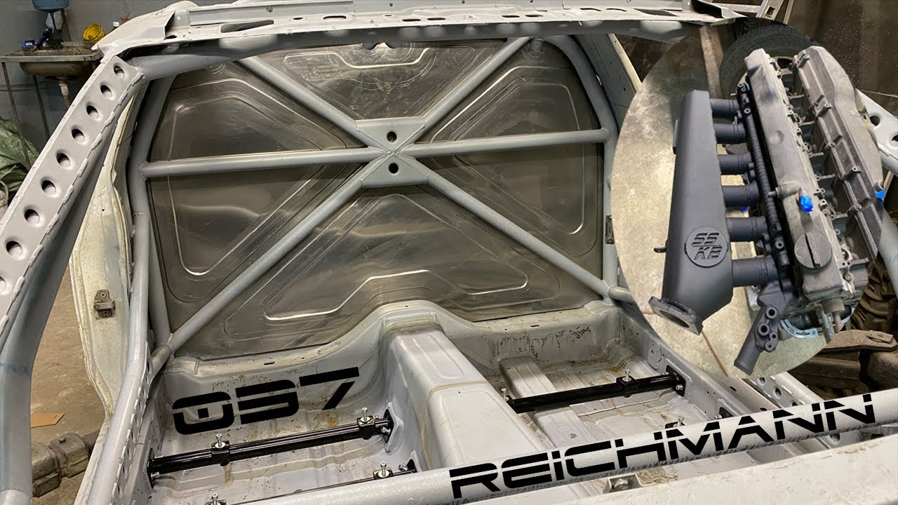 EP037. Впускной коллектор RB25DET, Firewall на 180SX