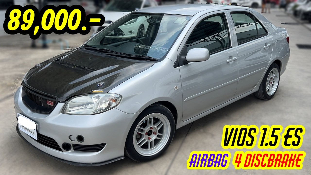 [FullStory EP.93] TOYOTA Vios 1.5 ES AT ปี 2003 ราคา 89,000.-