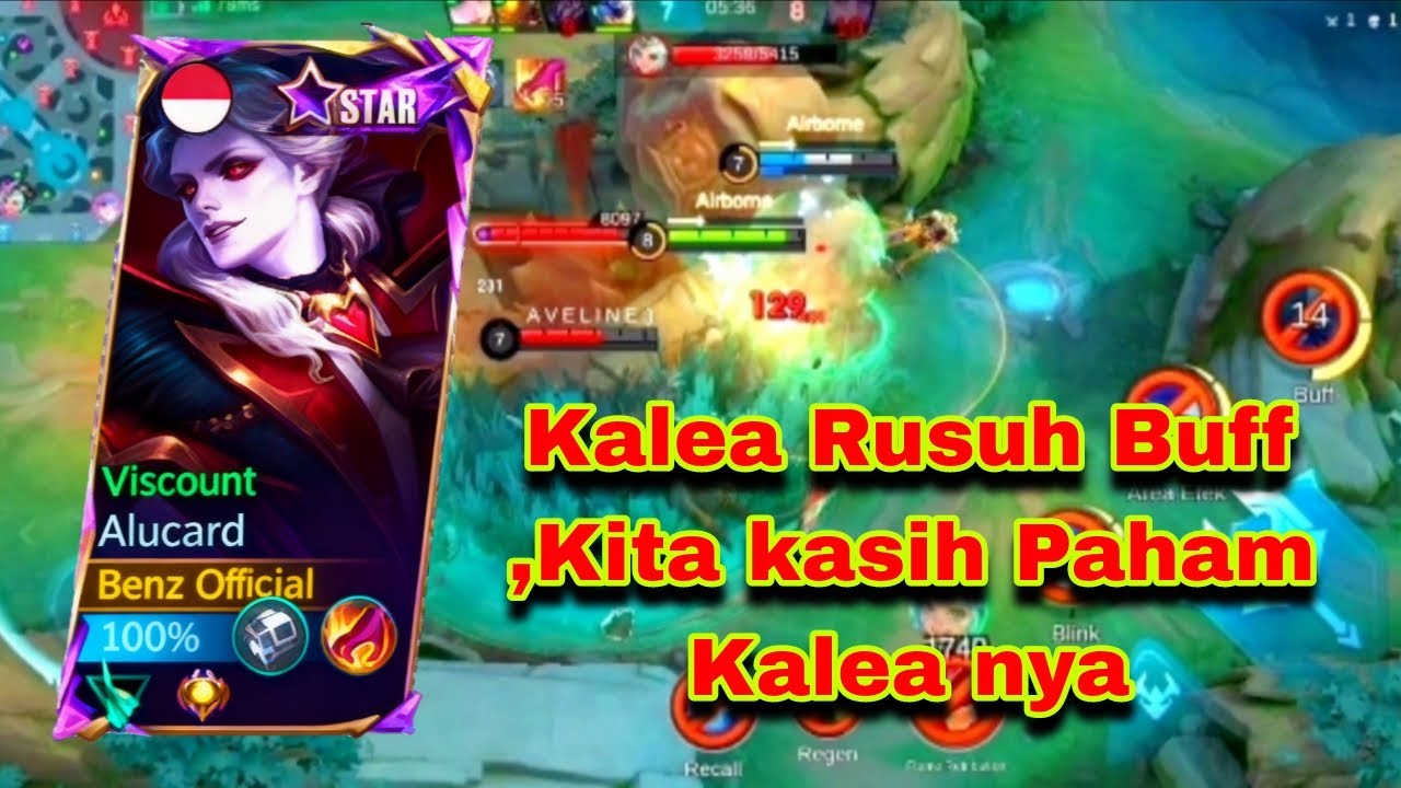 Kalea Ngerusuh Buff Alucard || Kita kasih Paham Damage Alucard 🔥🔥 #mobilelegends #alucardtopglobal 