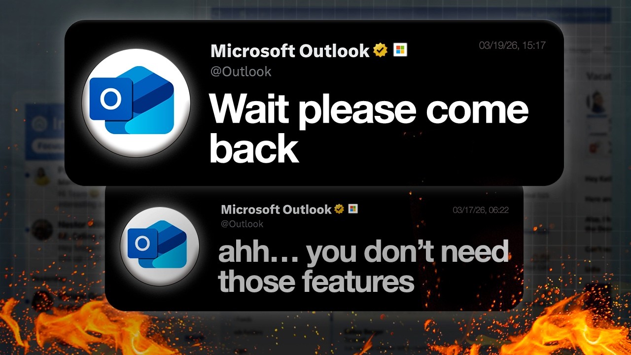 Теперь они портят и Outlook...