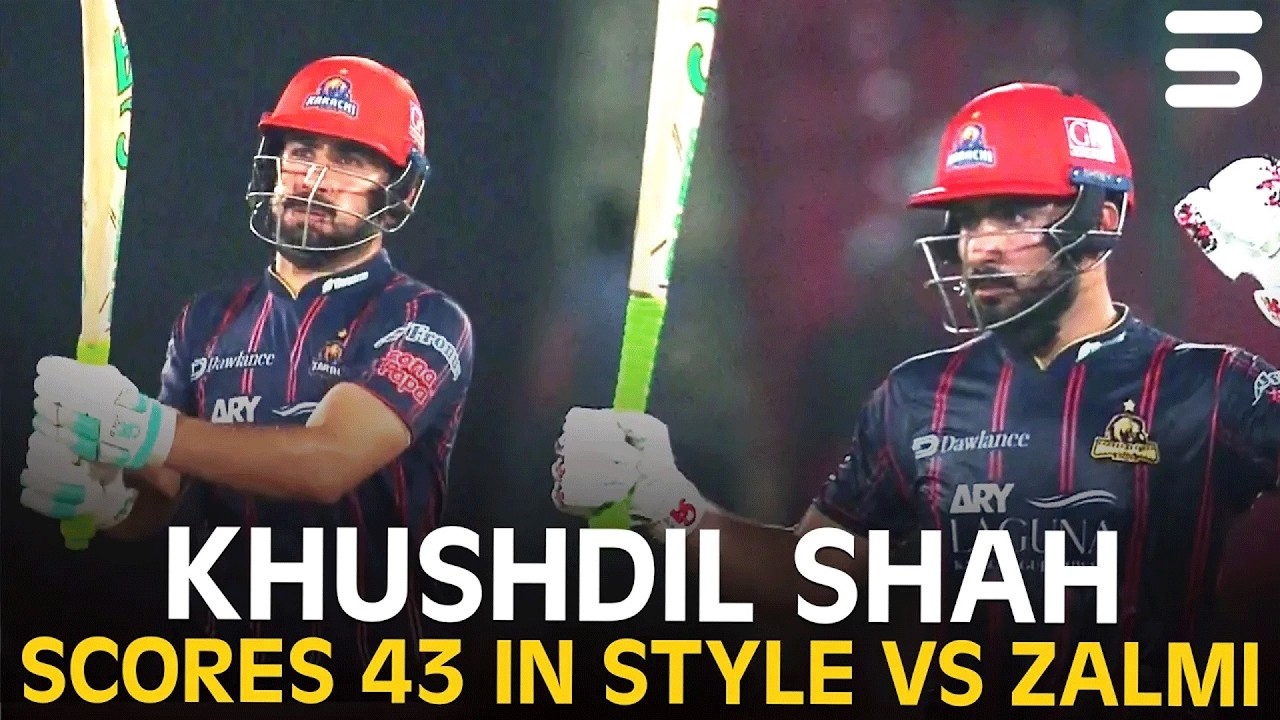 Khushdil Shah’s 43 – Clean Striking and Smart Batting | Ball by Ball | HBL PSL X | M3O1K