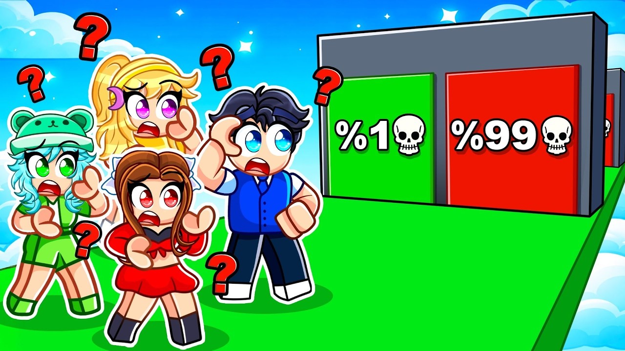 Every DOOR LOWERS SURVIVAL CHANCE In Roblox...