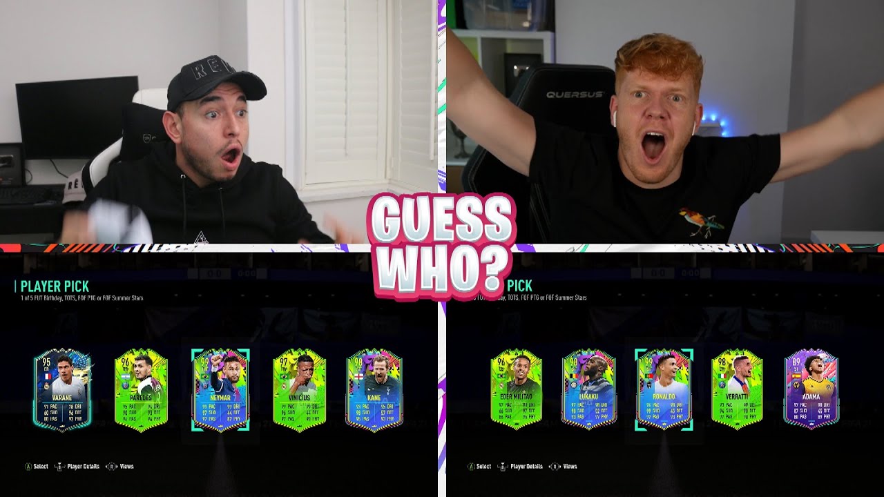 THESE ARE HUGE!!! Ultimate Champions Upgrade Pack Guess Who FIFA vs @Jack54HD!!!