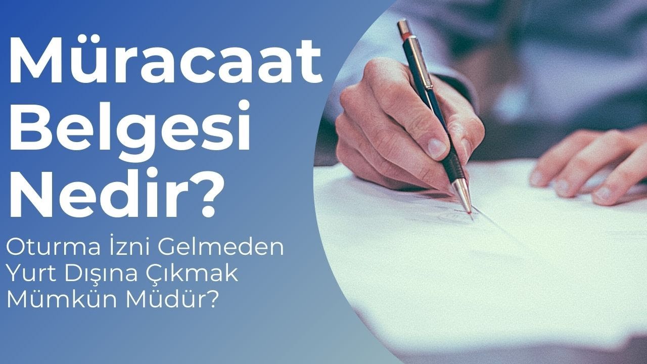 Müracaat Belgesi Nedir? Nasıl Alınır?