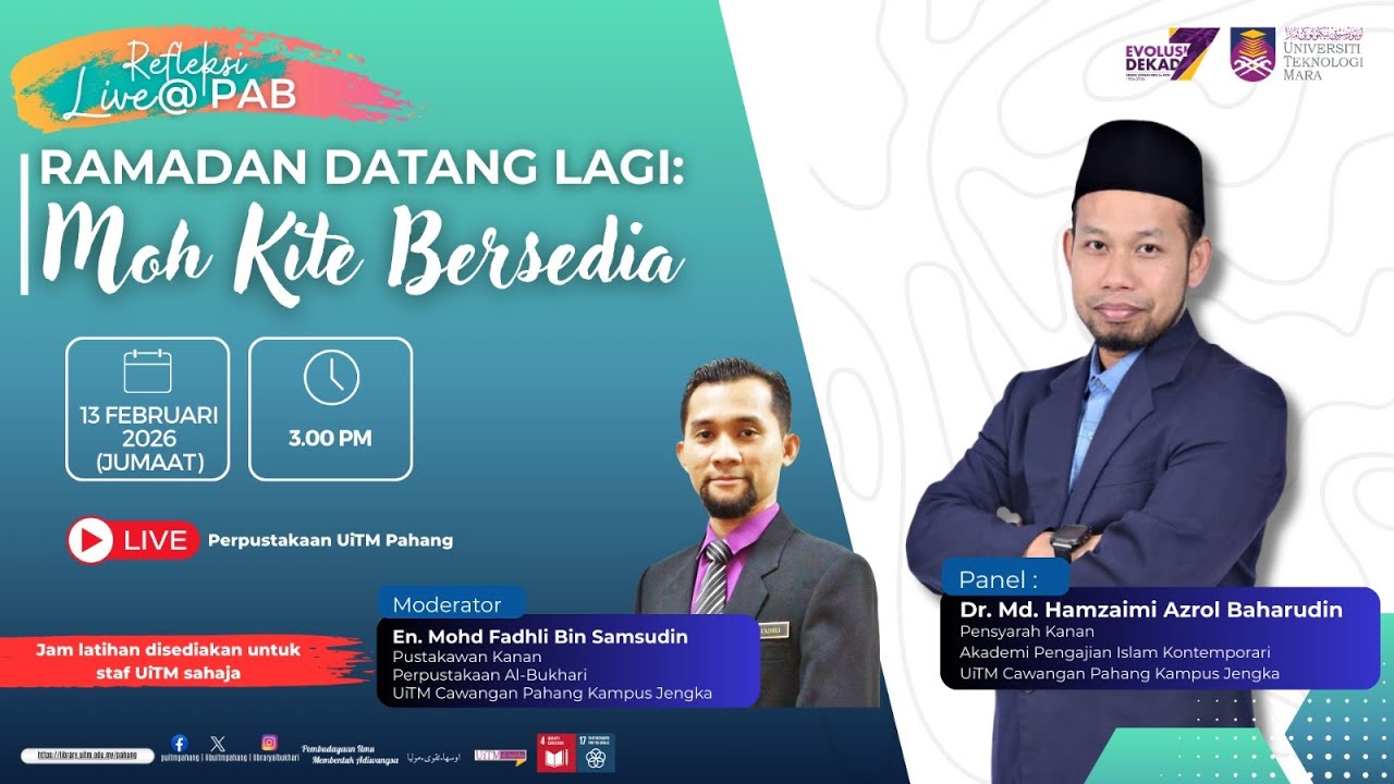 Ramadan Datang Lagi : Moh Kite Bersedia