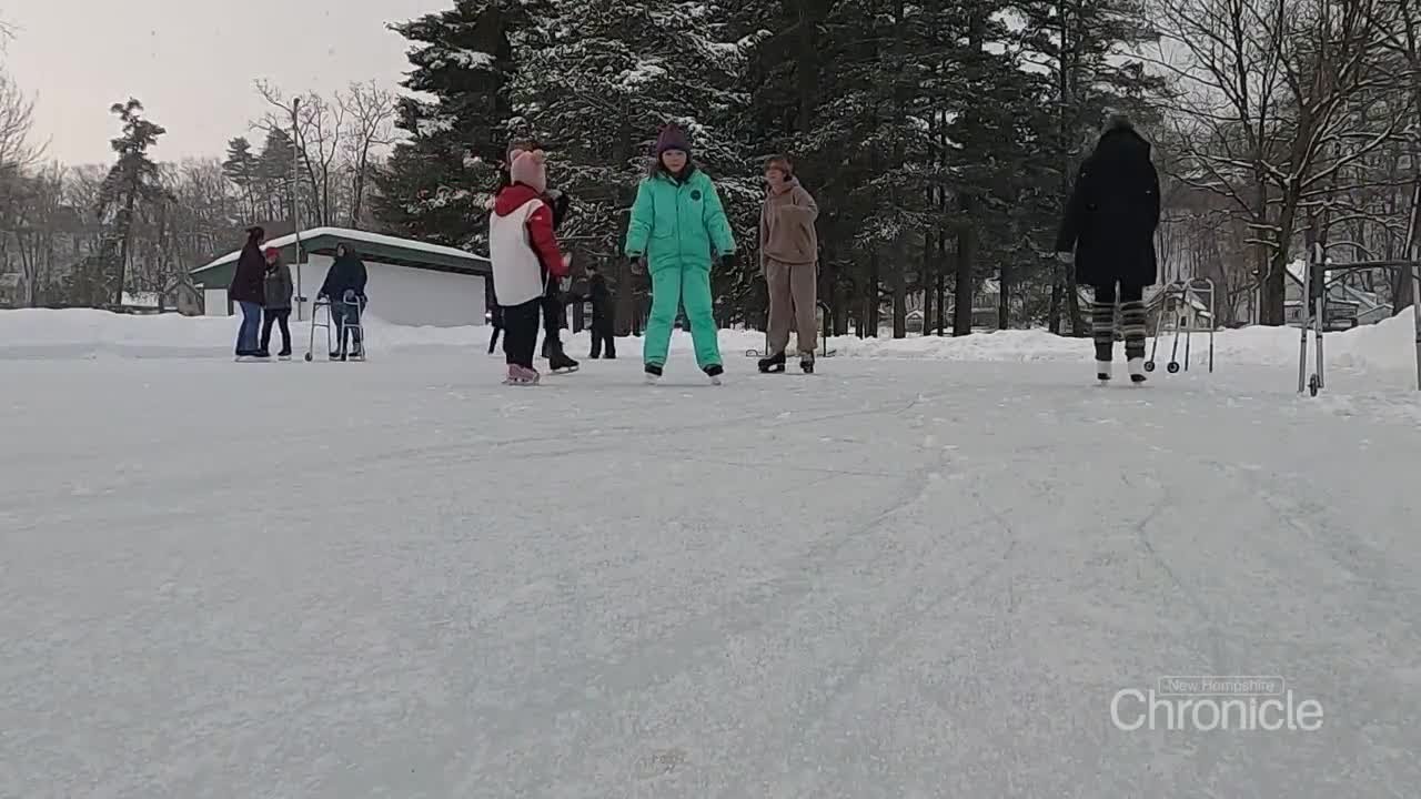 NH Chronicle: Franklin's Ice Skating Rink