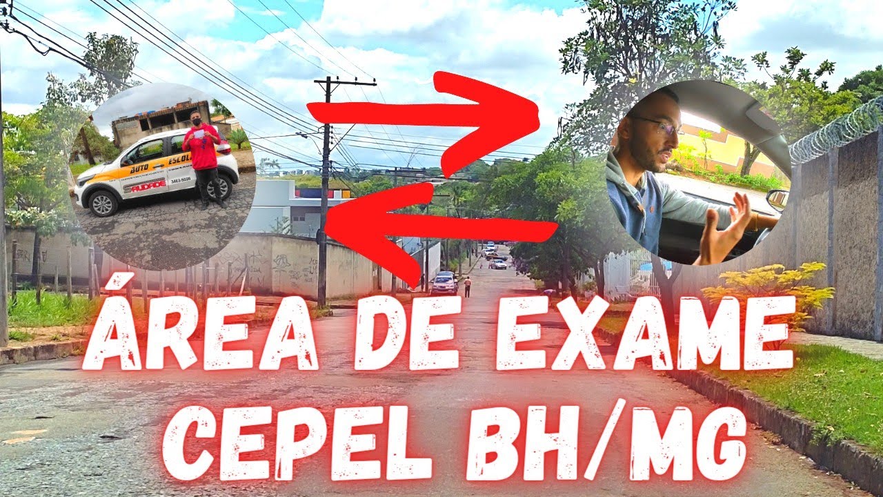 ÁREA DE EXAME CEPEL BH/MG -TODOS OS DETALHE DA ÁREA DE EXAME