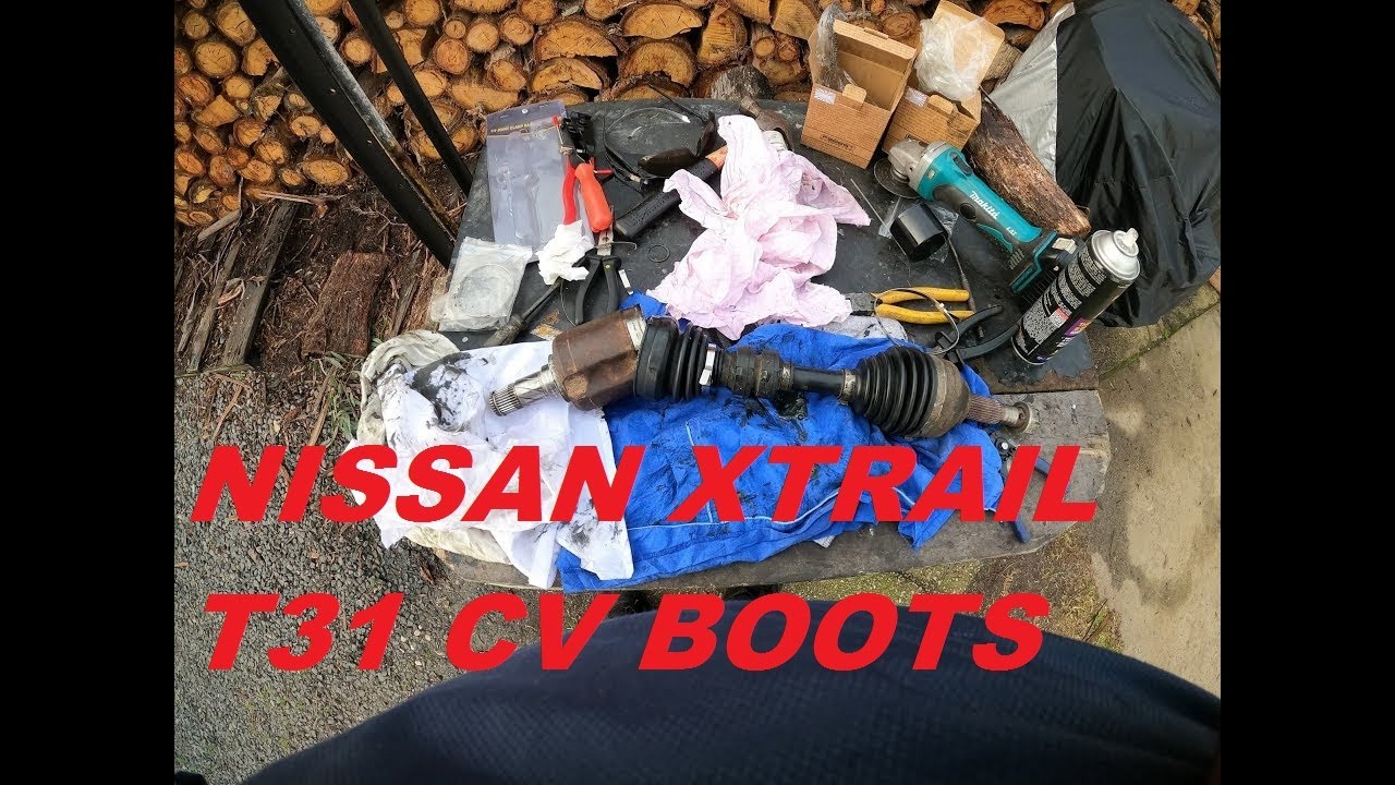 How to replace the inner cv joint boots  on a Nissan Xtrail T31 awd petrol