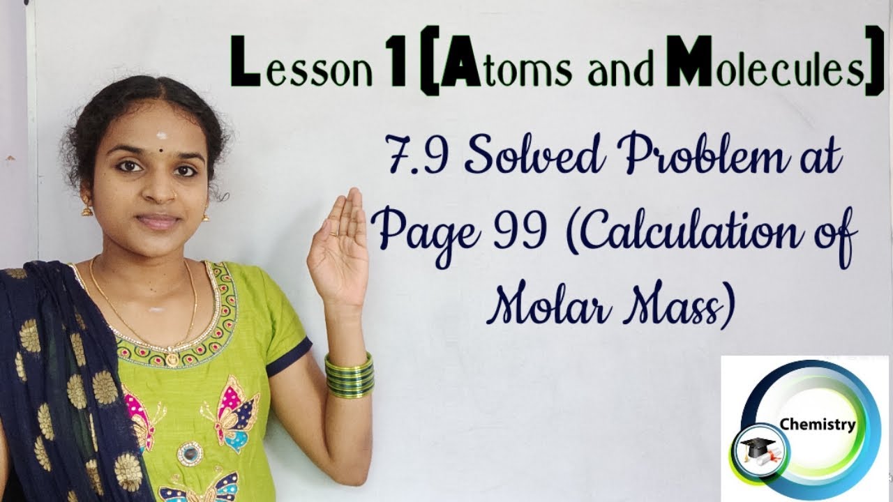 i.Calculation of Molar Mass in Lesson 1 Atoms and Molecules
