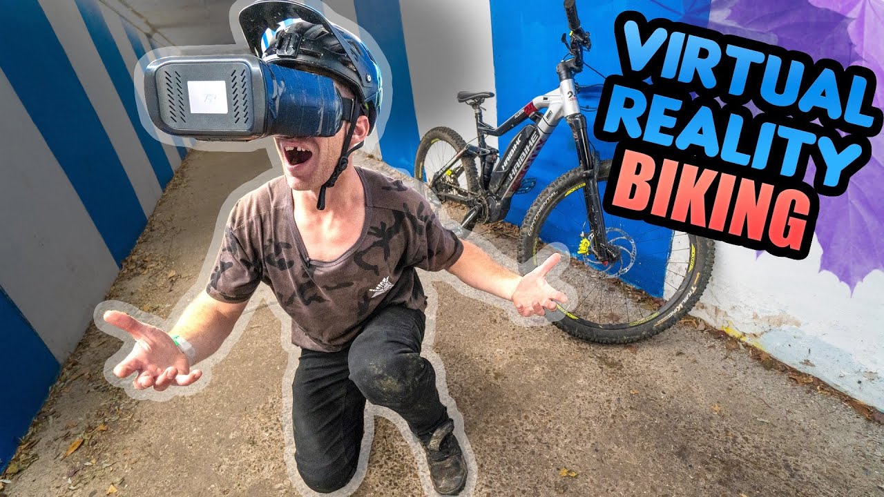 VR BIKING - Езда на горном велосипеде от третьего лица - это безумие!