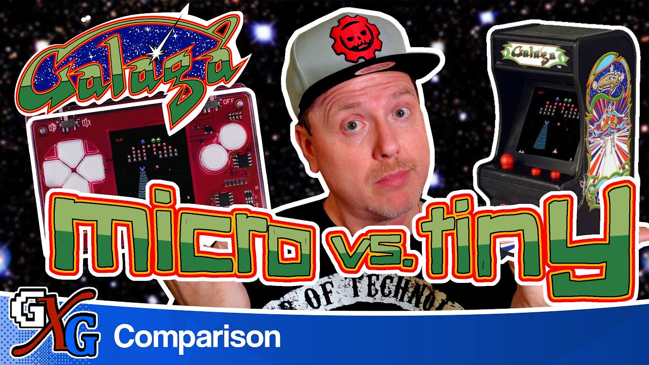 Galaga Micro Arcade vs. Tiny Arcade | Challenge Stage Accepted!