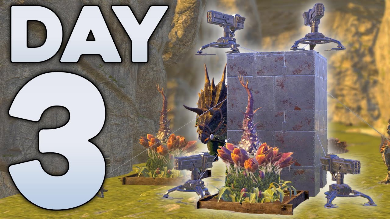 Online Raiding Highlands Cave on MTS! - ARK PvP
