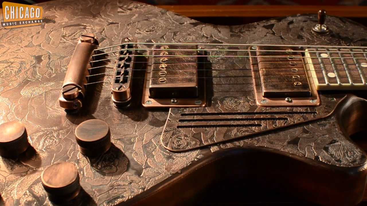 James Trussart Steel Deville Antique Copper Roses | CME Gear Demo | Joel Bauman