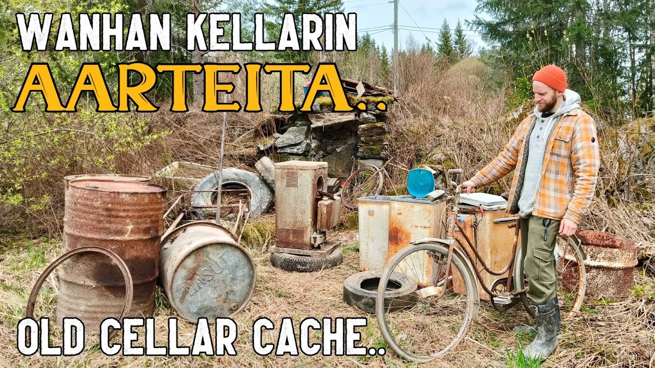 Aarteita ikivanhasta kellarista | Entisen autiotalon aikakapseli