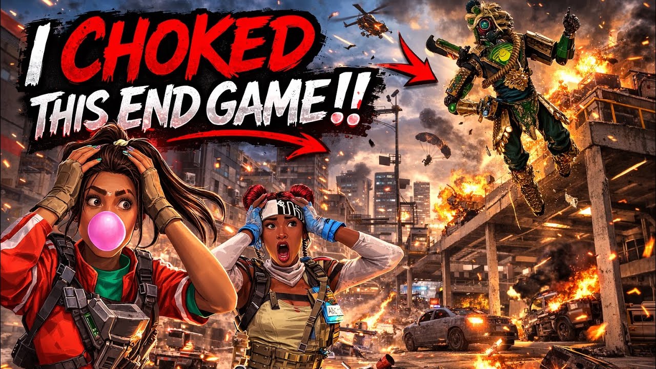 Pathfinder Gameplay Returns!! I Choked End Game Circle for 3rd Place | Apex Legends Gameplay