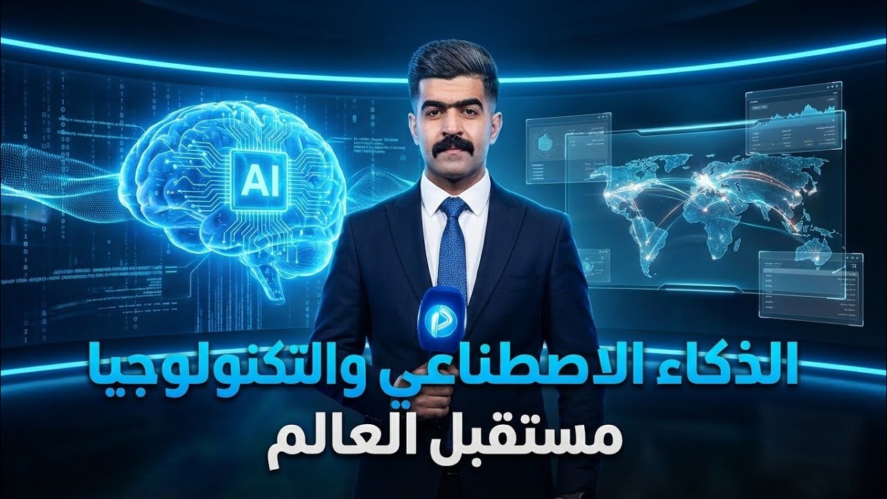 الذكاء الاصطناعي والتكنلوجيا مستقبل العالم تقديم حسين الكعبي