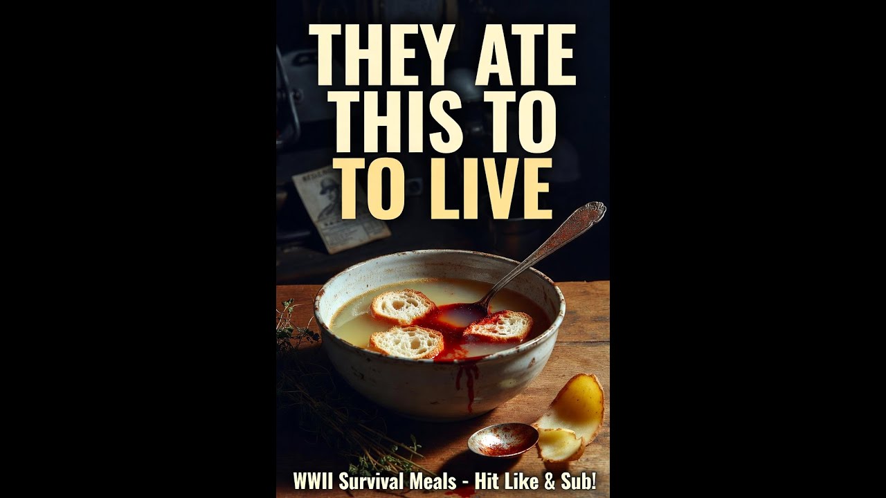 9 Forgotten WWII Meals That Kept Families Alive in TOTAL Isolation