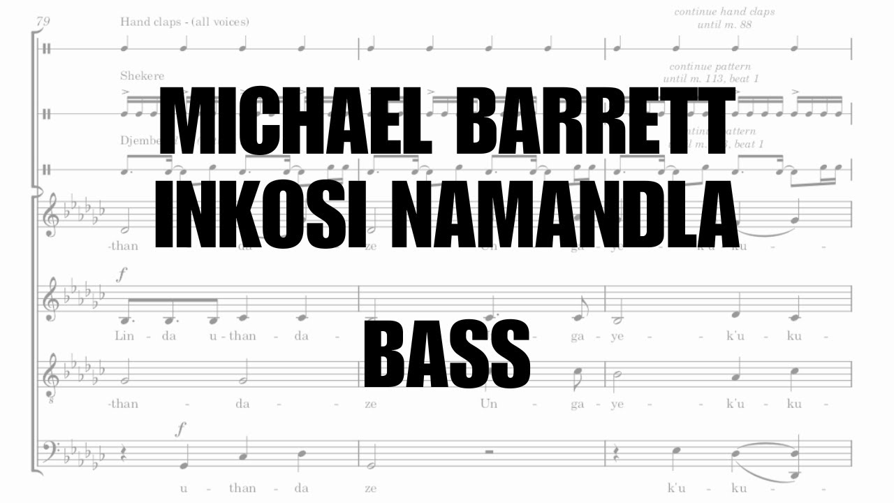 Bass Dominant | Michael BARRETT - Inkosi Namandla