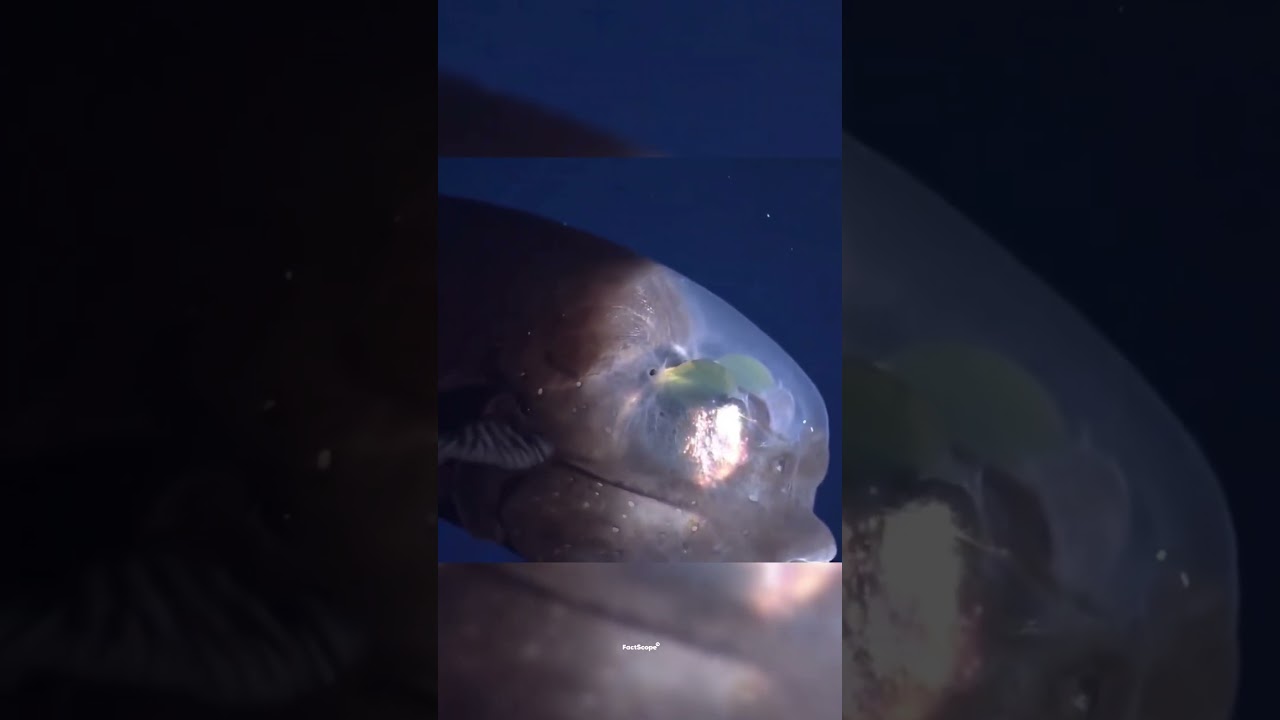 This Fish Has a Transparent HEAD 😱