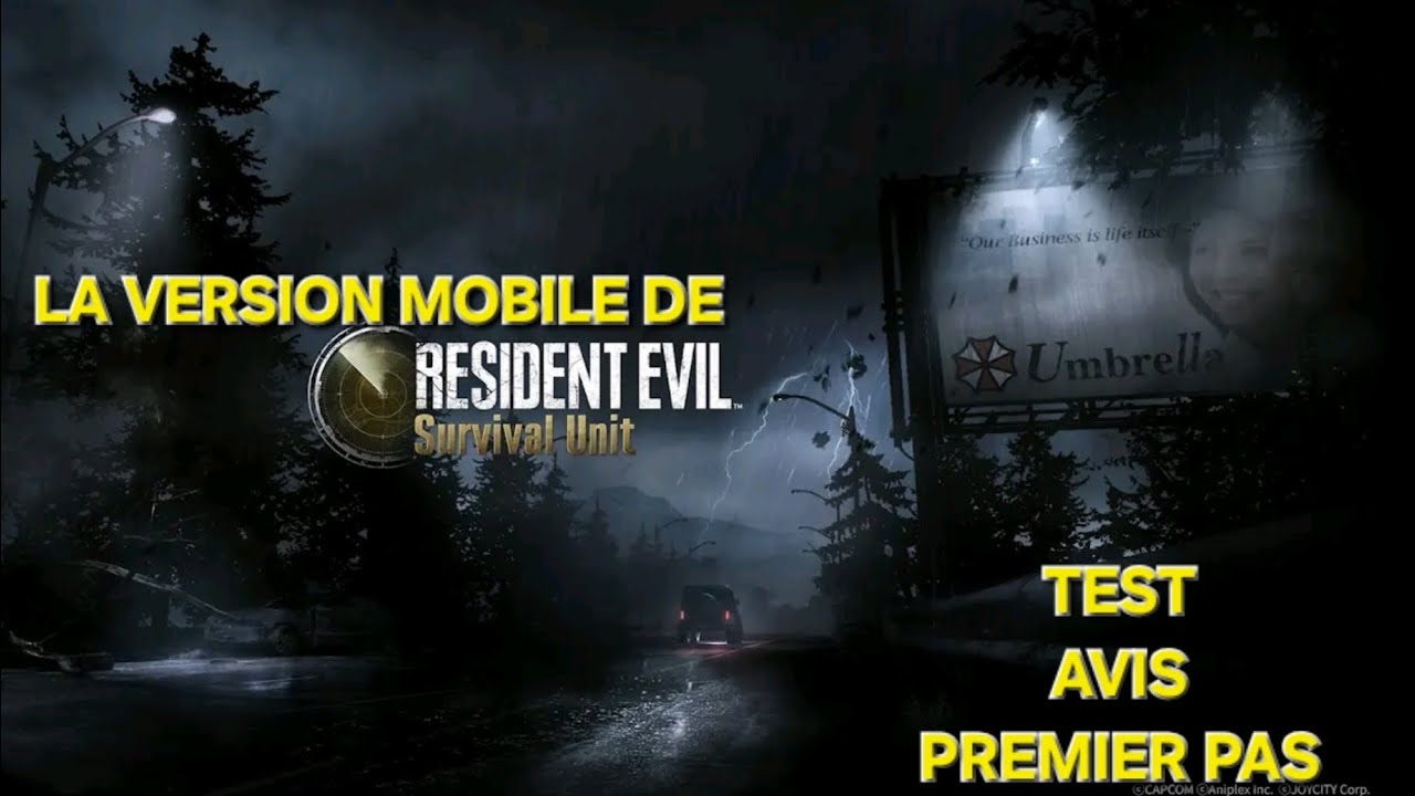 RESIDENT EVIL MOBILE , oui , mais ça donne quoi ? 