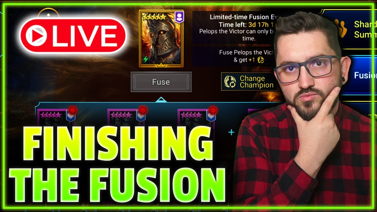 🔴 LIVE Godforge Waiting Room - DON'T FUSE PELOPS! Wait Till This Weekend's Champ Chase